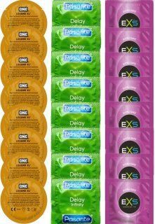 Набор 24 шт 𝐎𝐍𝐄 𝐋𝐞𝐠𝐞𝐧𝐝 𝐗𝐋 + Delay Infinity + EXS EXTRA SAFE SOS7470 фото