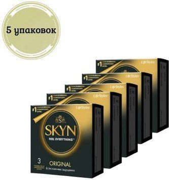 SKYN ORIGINAL &ndash;  3x5 (15 шт) SOS602 фото