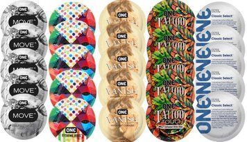 Набір з 25 шт One Move + ONE Ribs + ONE Vanish + ONE Tattoo + ONE Classic SOS8377 фото