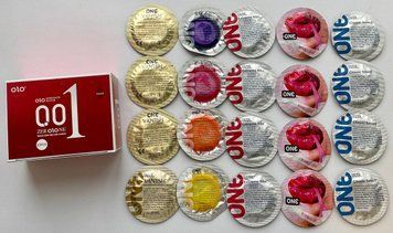 Набор 26 штук OLO Возбуждающие с разогревающим эффектом 001+ONE Color Sensations, Extreme Ribs, Vanish, Flavor Waves, Classic SOS2257 фото