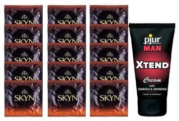 Комплект Skyn Warming 15 шт + pjur MAN Xtend Cream 50 мл  SOS14493 фото