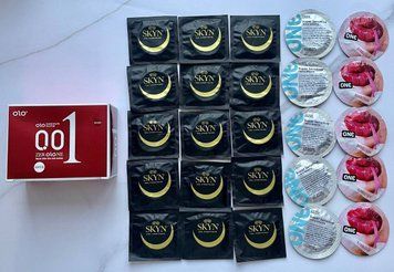 Комплект 15 шт Skyn ​​Original - 10 шт One Super Sensitive, Flavor Waves - OLO возбуждающие 001 (10 штук) SOS2554 фото