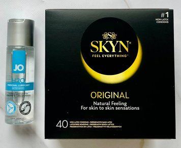 Комплект Skyn ​​Original 40 шт. + Лубрикант System JO H2O ORIGINAL (60 мл) SOS2989 фото