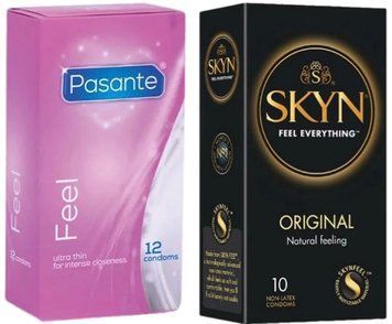 Набір з 10 шт SKYN Original + Pasante Sensitive Feel (12 шт) SOS8050 фото