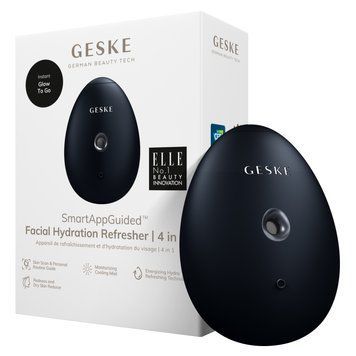 Электронный освежитель для увлажнения лица GESKE Facial Hydration Refresher 4в1 black HB0168 фото