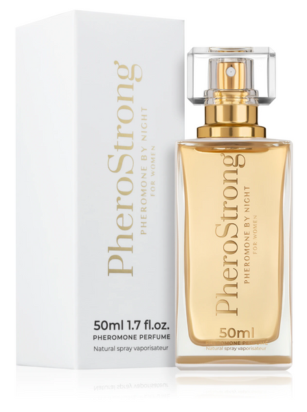 Женские духи с феромонами PheroStrong Pheromone by Night (Фруктово-цветочный с дередными нотами, 50 мл) LD28 фото