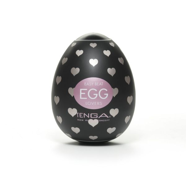 Мастурбатор яйцо Tenga Egg Lovers (Сердечки) EGG-001L фото