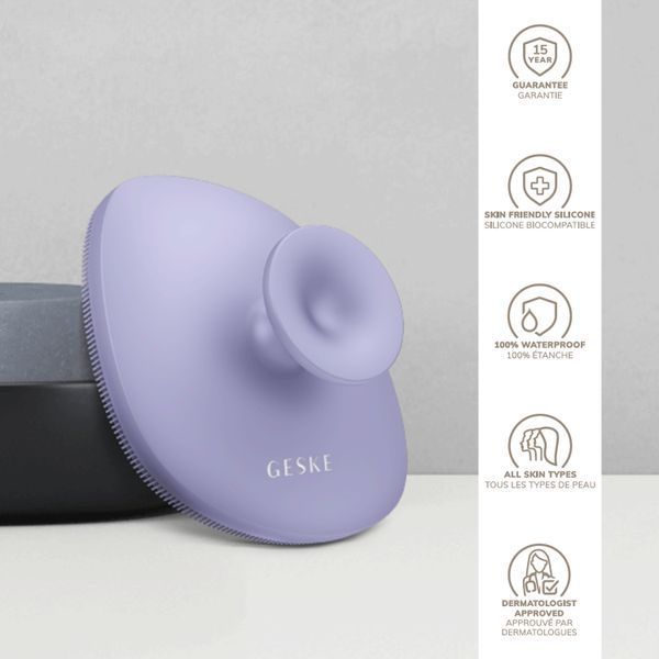 Щетка для тела GESKE Body Brush 4в1 purple HB0336 фото