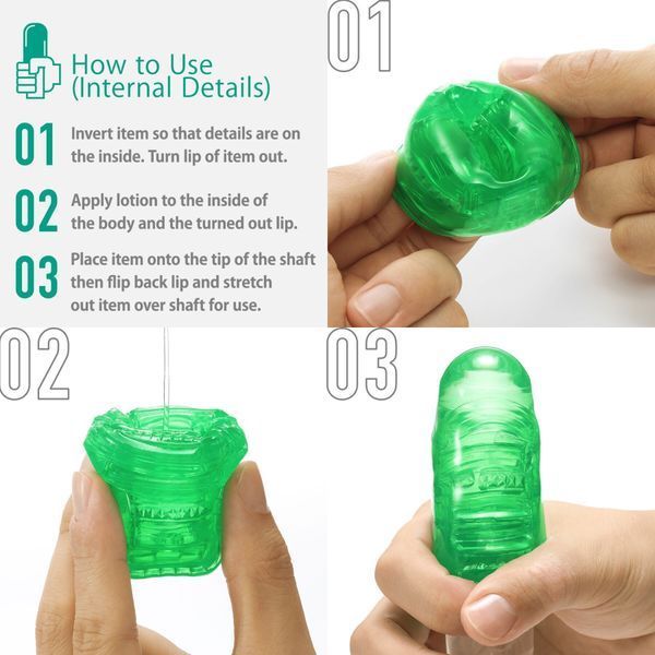 Стимулятор для ерогенних зон Tenga UNI Emerald SO9805 фото