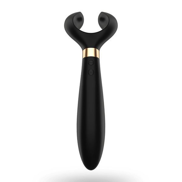 Вибратор для пар Satisfyer Endless Fun Black, 3 независимых мотора, многофункциональный SO3108 фото