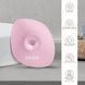 Щітка для обличчя GESKE Facial Brush 4в1 з тримачем pink HB0060 фото 3