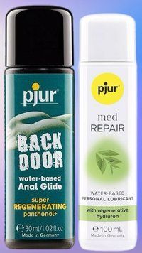 Набор лубрикантов pjur backdoor Regenerating 30 мл + pjur MED Repair glide 100 мл LB449 фото