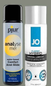 Набор лубрикантов pjur analyse me! Comfort water glide 100 мл + System JO Classic Hybrid (60 мл) LB961 фото
