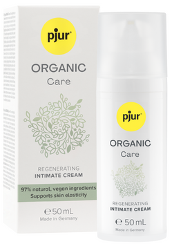 pjur ORGANIC Care &mdash; натуральный регенерирующий крем для интимной зоны, 50 мл SX3124 фото