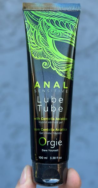 Гибридный анальный лубрикант ORGIE LUBE TUBE SENSITIVE, 100 мл.  21159 фото