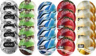 Набір з 25 шт One Move + ONE Mint Chocolate + ONE Fresh Mint + ONE Chocolate Strawberry + ONE Banana SOS8429 фото