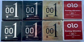Набор OLO Feeling Ultrathin 001 + OLO Лед и Пламя + OLO возбуждающие 24 штук SOS3760 фото