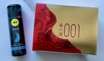 Комплект Olo Red Gold + лубрикант pjur Aqua (30 мл) SOS4060 фото