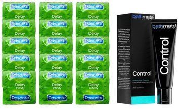 Комплект: Pasante Delay 15 шт + Пролонгатор Bathmate Control 7 мл SOS11081 фото