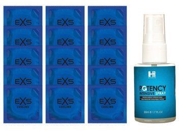 Комплект EXS Cooling 15 шт + SHS Potency Spray (50 мл) SOS14585 фото