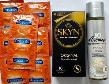 Комплект 20 шт SKYN ORIGINAL - Pasante Warming + System JO Aromatix  Vanilla 120 мл SOS1658 фото