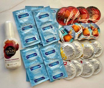 Набір 32 штук ONE Flavor Waves, Studs, Ribs - PASANTE Cooling + Лубрикант SKYN NATURAL HARMONY, 80 мл SOS1458 фото