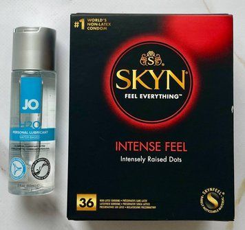 Комплект Skyn Intense Feel 36 шт + Лубрикант  System JO H2O ORIGINAL (60 мл) SOS2990 фото