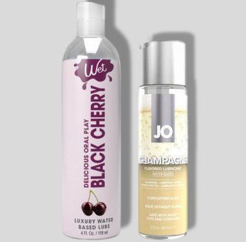 Wet Oral Play Black Cherry (118 мл) + JO Champagne (60 мл) LB910 фото