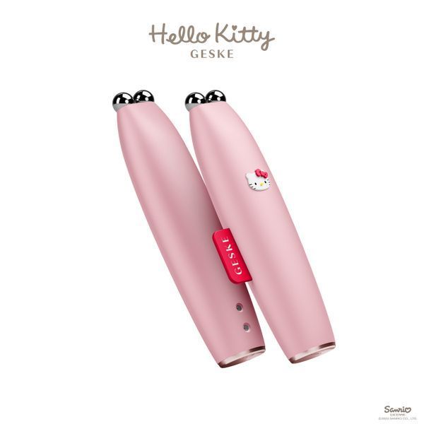 Микротоковая ручка для подтяжки лица GESKE MicroCurrent Face-Lift Pen 6в1 Hello Kitty pink HB0251 фото