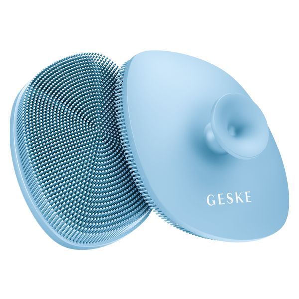 Щетка для лица GESKE Facial Brush 4в1 с держателем aquamarine HB0061 фото