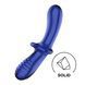 Двосторонній скляний дилдо Satisfyer Double Crystal Light blue, боросилікатне скло, унісекс SO8787 фото 2
