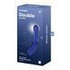 Двосторонній скляний дилдо Satisfyer Double Crystal Light blue, боросилікатне скло, унісекс SO8787 фото 1