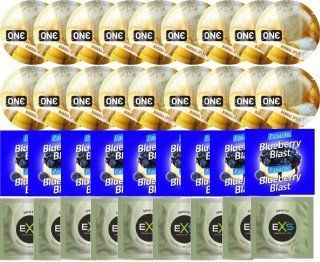 Набір 36 шт ONE Banana Split + Pasante Blueberry Blast + EXS Snug Fit SOS7672 фото