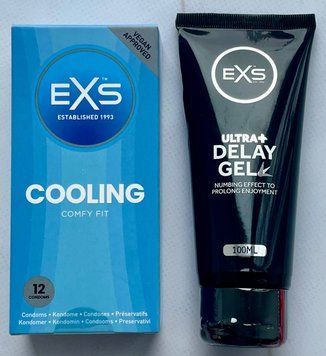 Комплект EXS Cooling 12 шт - EXS Delay Gel Ultra+ 100ml SOS3619 фото