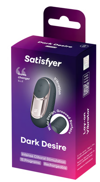 Минивибратор для клитора Satisfyer Dark Desire (темно-синий) SO2865 фото