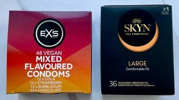 Набір Skyn Large 36 шт - EXS Mixed Flavoured 48 шт SOS3069 фото