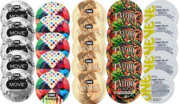 Набір з 25 шт One Move + ONE Ribs + ONE Vanish + ONE Tattoo + ONE  Studs  SOS8380 фото