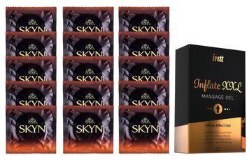 Комплект Skyn Warming 15 шт + Intt Inflate XXL Gel (15 мл)  SOS14495 фото