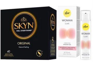 SKYN ORIGINAL 40 шт + pjur Woman Lust 15 мл SOS7074 фото