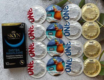 Комплект 26 штук SKYN Extra Lube + ONE Extreme Ribs, Classic, Flavor Waves, Vanish SOS2309 фото