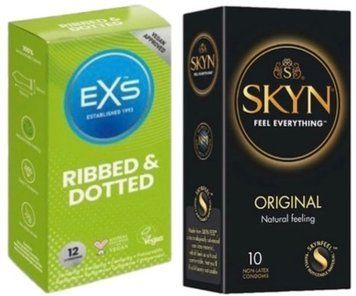 Набор с SKYN Original 10 штук + EXS Ribbed & Dotted (12 штук) SOS7903 фото