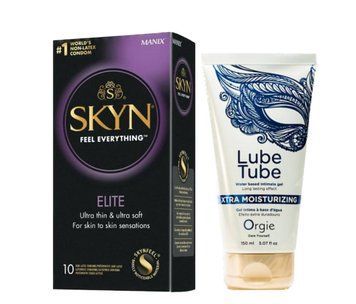 SKYN Elite 10 шт та Лубрикант ORGIE Lube Tube Xtra, 150 мл SOS880 фото