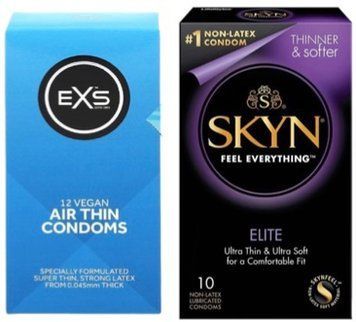 Набір з SKYN Elite 10 шт + EXS Air Thin 12 шт SOS7853 фото