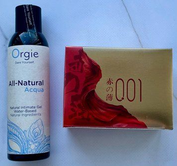 Комплект OLO Red Gold 10 шт. + Лубрикант ALL-NATURAL Acqua, 150 мл Orgie SOS3861 фото