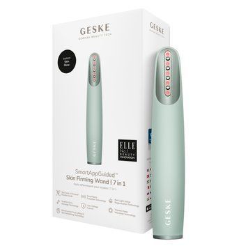 Пристрій для зміцнення і тонізації шкіри обличчя GESKE Skin Firming Wand 7в1 green HB0429 фото