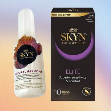 Набір Skyn Elite 10 шт + Лубрикант Skyn Natural Harmony 80 мл SOS4349 фото