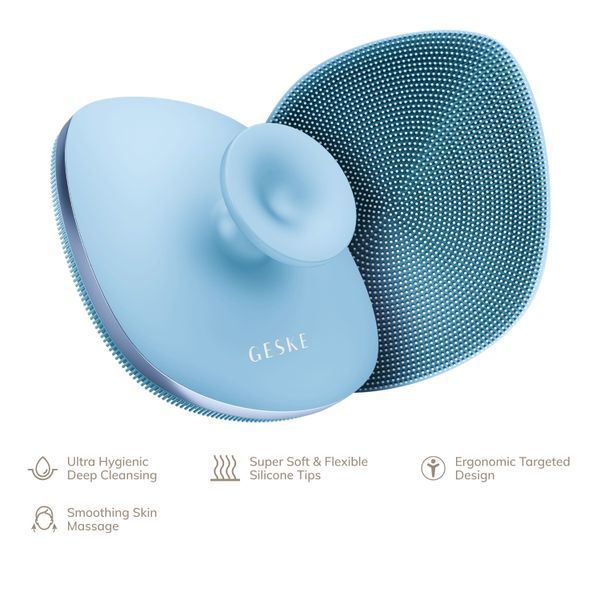 Щетка для тела GESKE Body Brush 4в1 aquamarine HB0340 фото