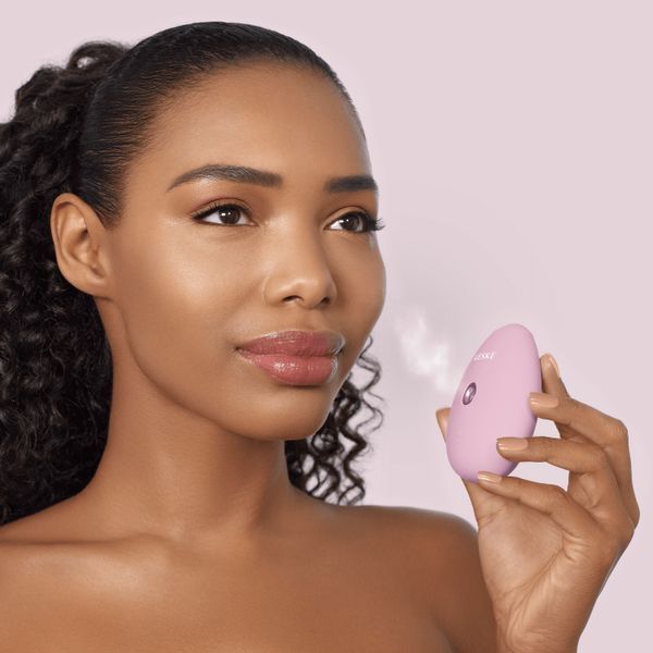 Електронний освіжувач для зволоження обличчя GESKE Facial Hydration Refresher 4в1 pink HB0170 фото