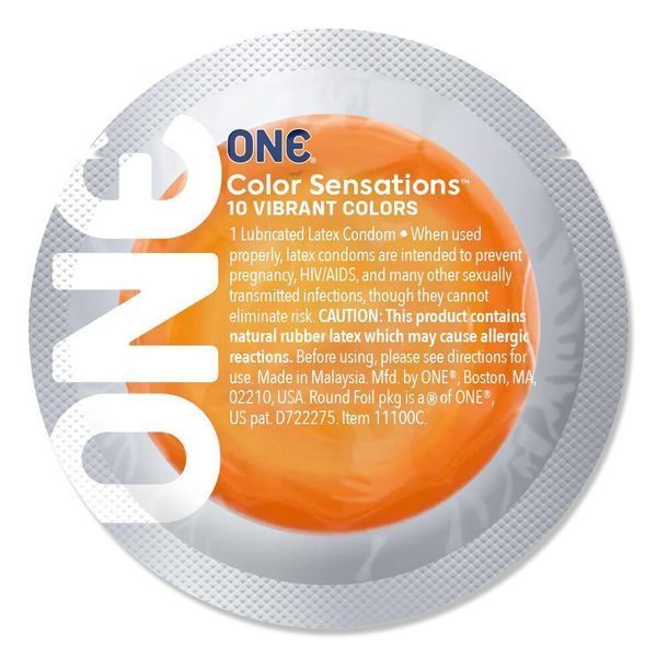 Набор презервативов ONE Color Sensations 100 шт. SX0740 фото