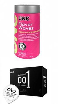 OLO Feeling Ultrathin 10 шт та ONE Flavor Waves 12 шт SOS647 фото